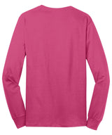 Port & Company Men's Long Sleeve Core Cotton Tee. PC54LS Mens Apparel Shirts & Tops
