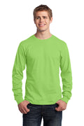 Port & Company Men's Long Sleeve Core Cotton Tee. PC54LS Mens Apparel Shirts & Tops
