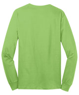 Port & Company Men's Long Sleeve Core Cotton Tee. PC54LS Mens Apparel Shirts & Tops