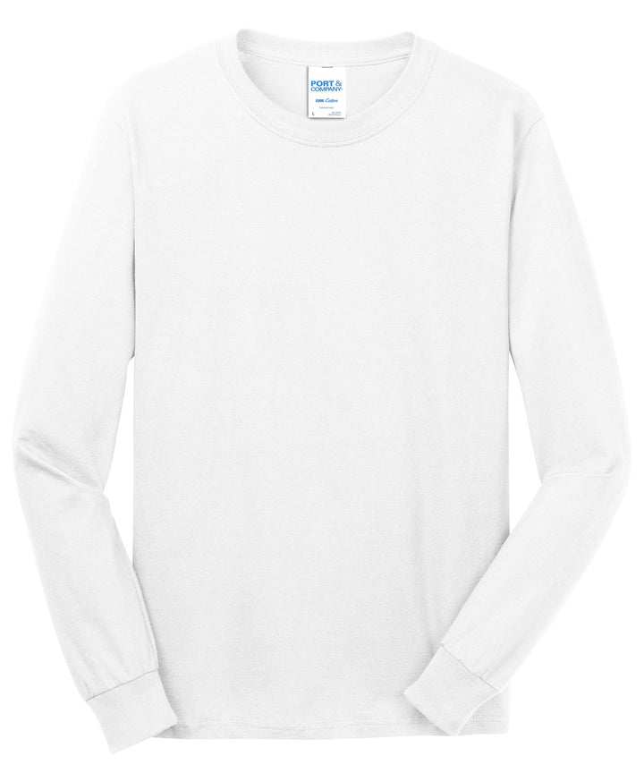 Port & Company Men's Long Sleeve Core Cotton Tee Port & Company