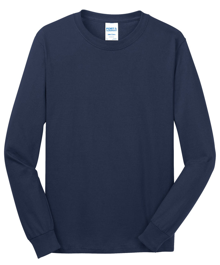 Port & Company Men's Long Sleeve Core Cotton Tee Port & Company