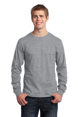 Port & Company Men's Long Sleeve Core Cotton Tee Port & Company