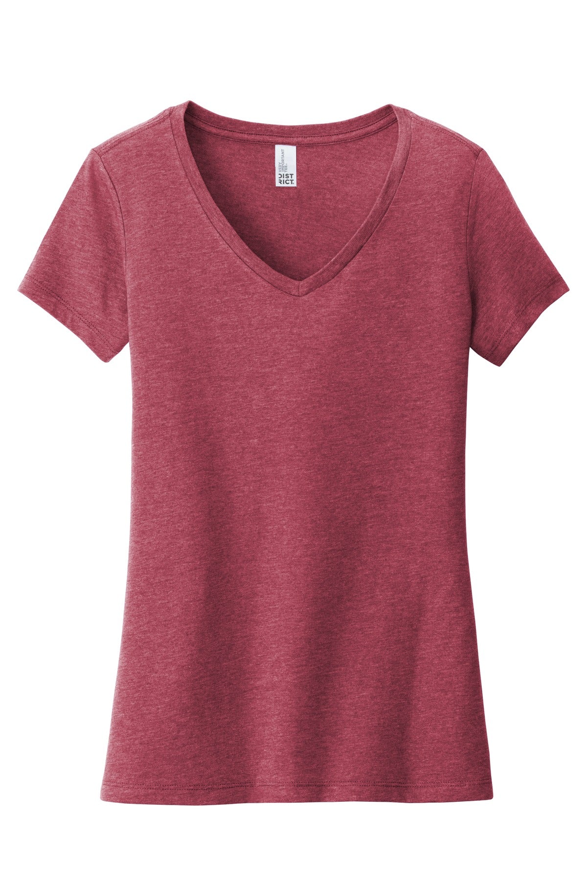 District Women's Very Important Tee V-Neck. DT6503 2 of 2 District