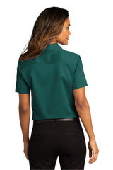 Port Authority Women's Short Sleeve SuperPro ReactTwill Shirt. LW809 1 of 2