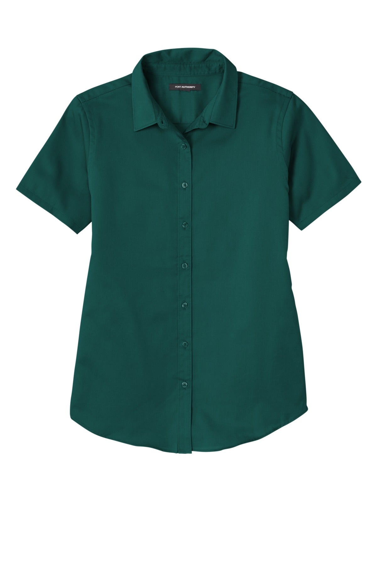Port Authority Women's Short Sleeve SuperPro ReactTwill Shirt. LW809 1 of 2
