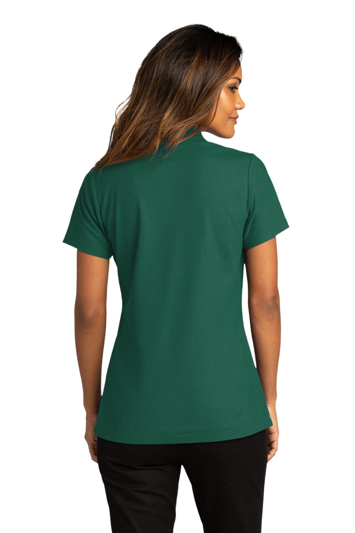 Port Authority  Women's SuperPro React Polo. LK810 1 of 2