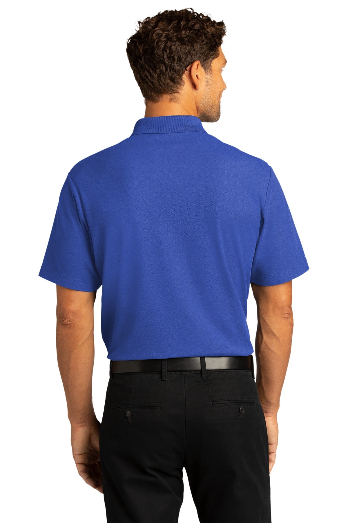 Port Authority Men's SuperPro React  Polo. K810 1 of 2
