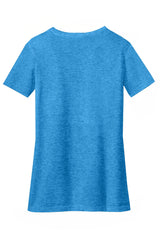 District Women's Perfect Blend V-Neck Tee. DM1190L 2 of 2 District