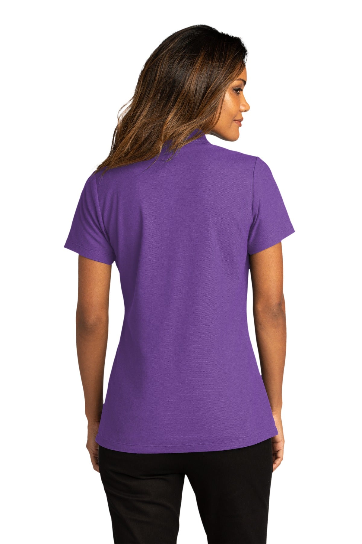 Port Authority  Women's SuperPro React Polo. LK810 1 of 2