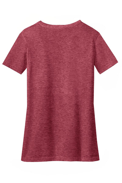 District Women's Perfect Blend V-Neck Tee. DM1190L 2 of 2