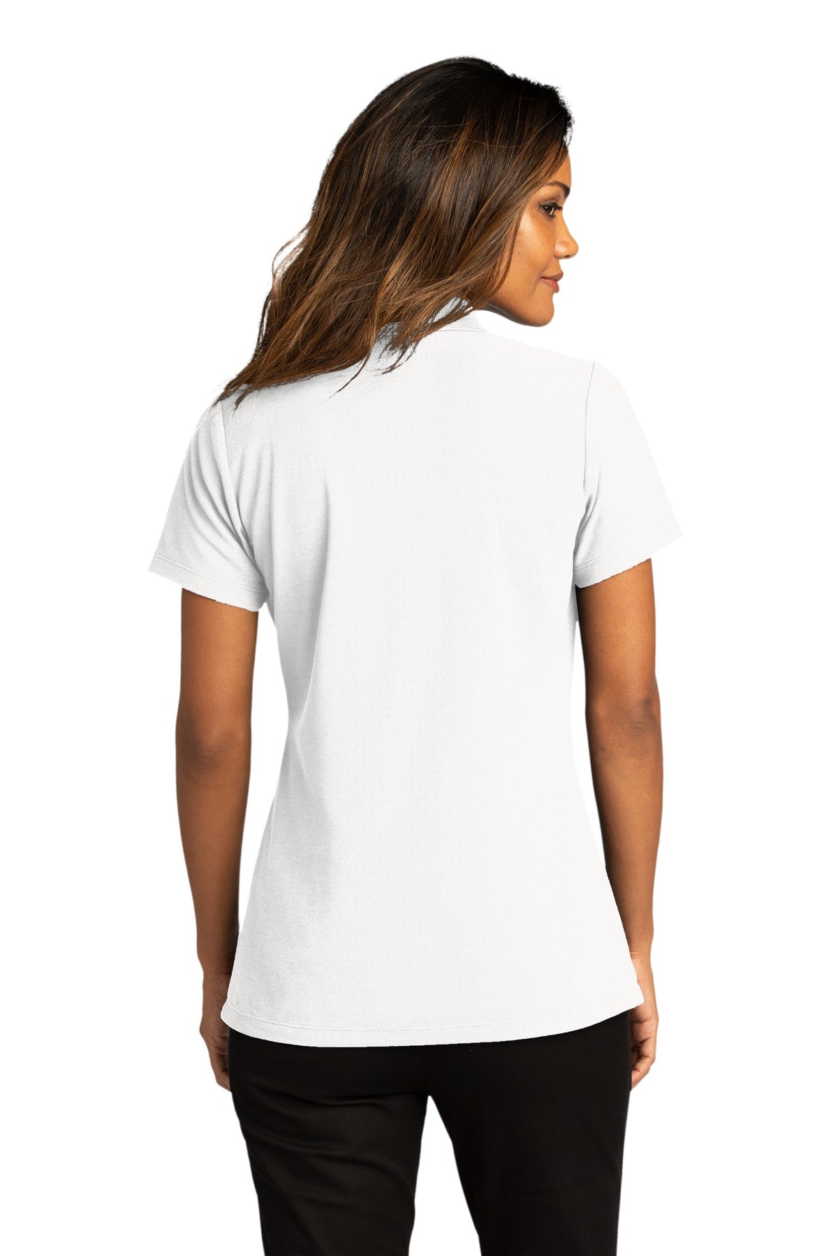 Port Authority  Women's SuperPro React Polo. LK810 1 of 2