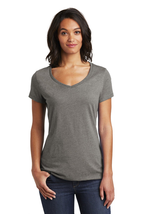 District Women's Very Important Tee V-Neck. DT6503 District