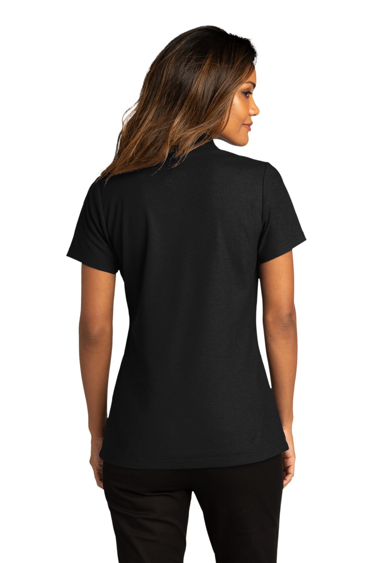 Port Authority  Women's SuperPro React Polo. LK810 1 of 2