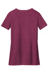 District Women's Perfect Blend V-Neck Tee. DM1190L 2 of 2 District