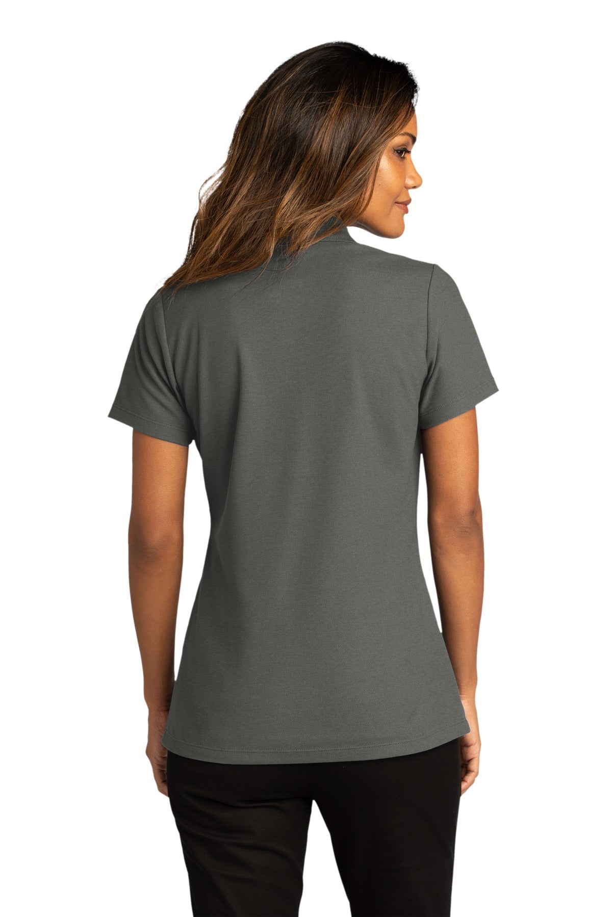 Port Authority  Women's SuperPro React Polo. LK810 1 of 2