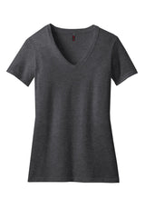 District Women's Perfect Blend V-Neck Tee. DM1190L 2 of 2 District