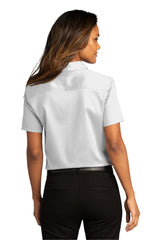 Port Authority Women's Short Sleeve SuperPro ReactTwill Shirt. LW809 1 of 2