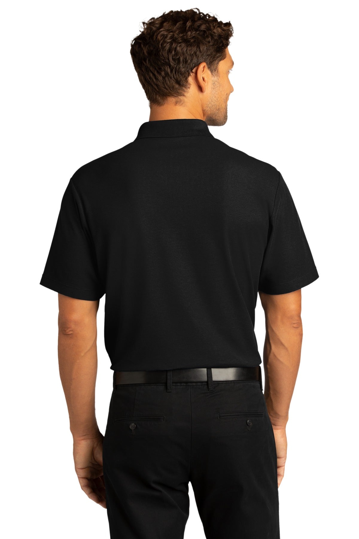 Port Authority Men's SuperPro React  Polo. K810 1 of 2
