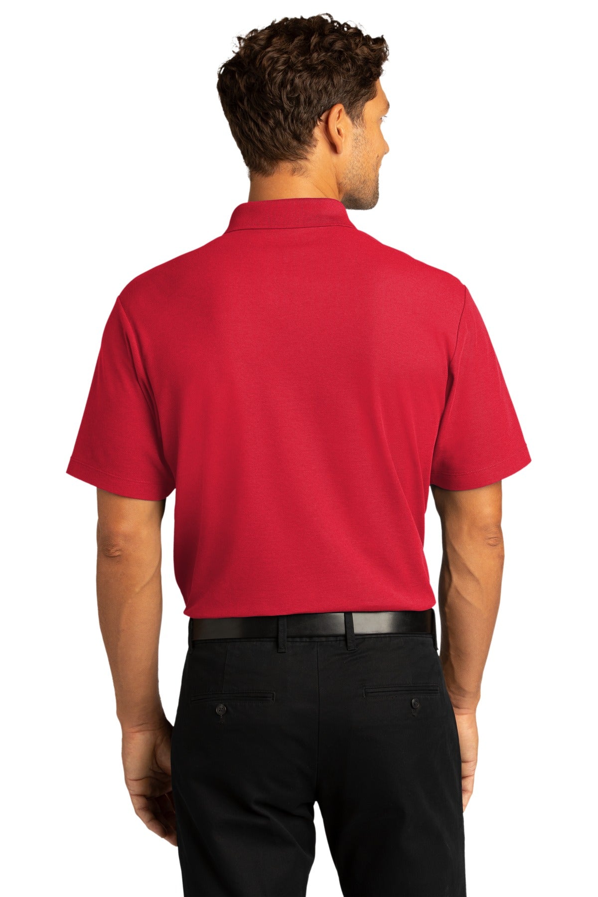 Port Authority Men's SuperPro React  Polo. K810 1 of 2