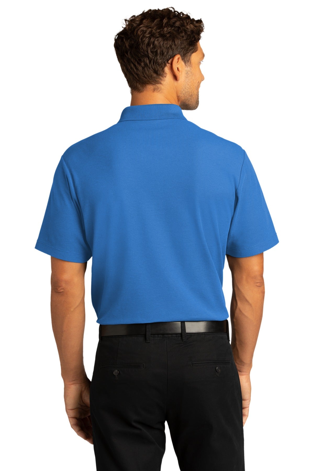 Port Authority Men's SuperPro React  Polo. K810 1 of 2