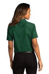 Port Authority Women's Short Sleeve SuperPro ReactTwill Shirt. LW809 1 of 2