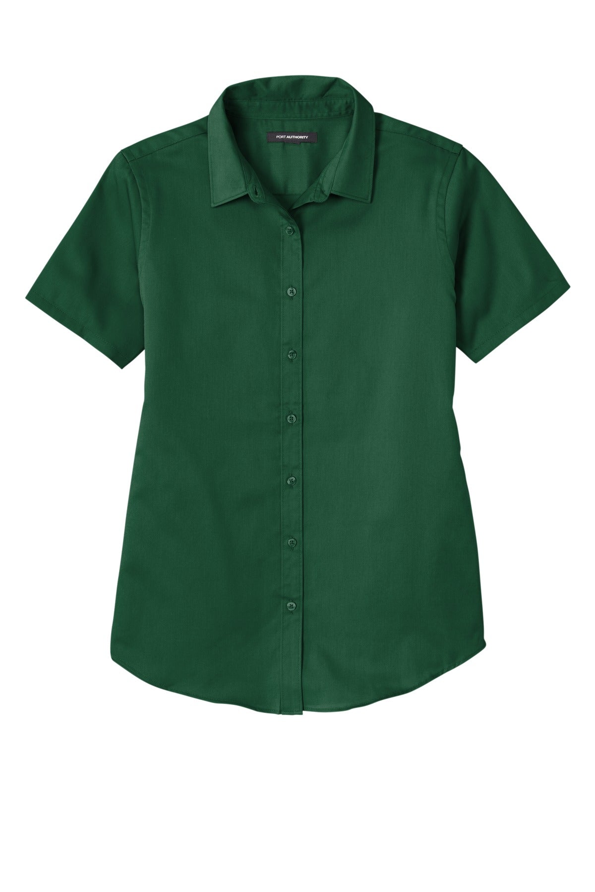 Port Authority Women's Short Sleeve SuperPro ReactTwill Shirt. LW809 1 of 2