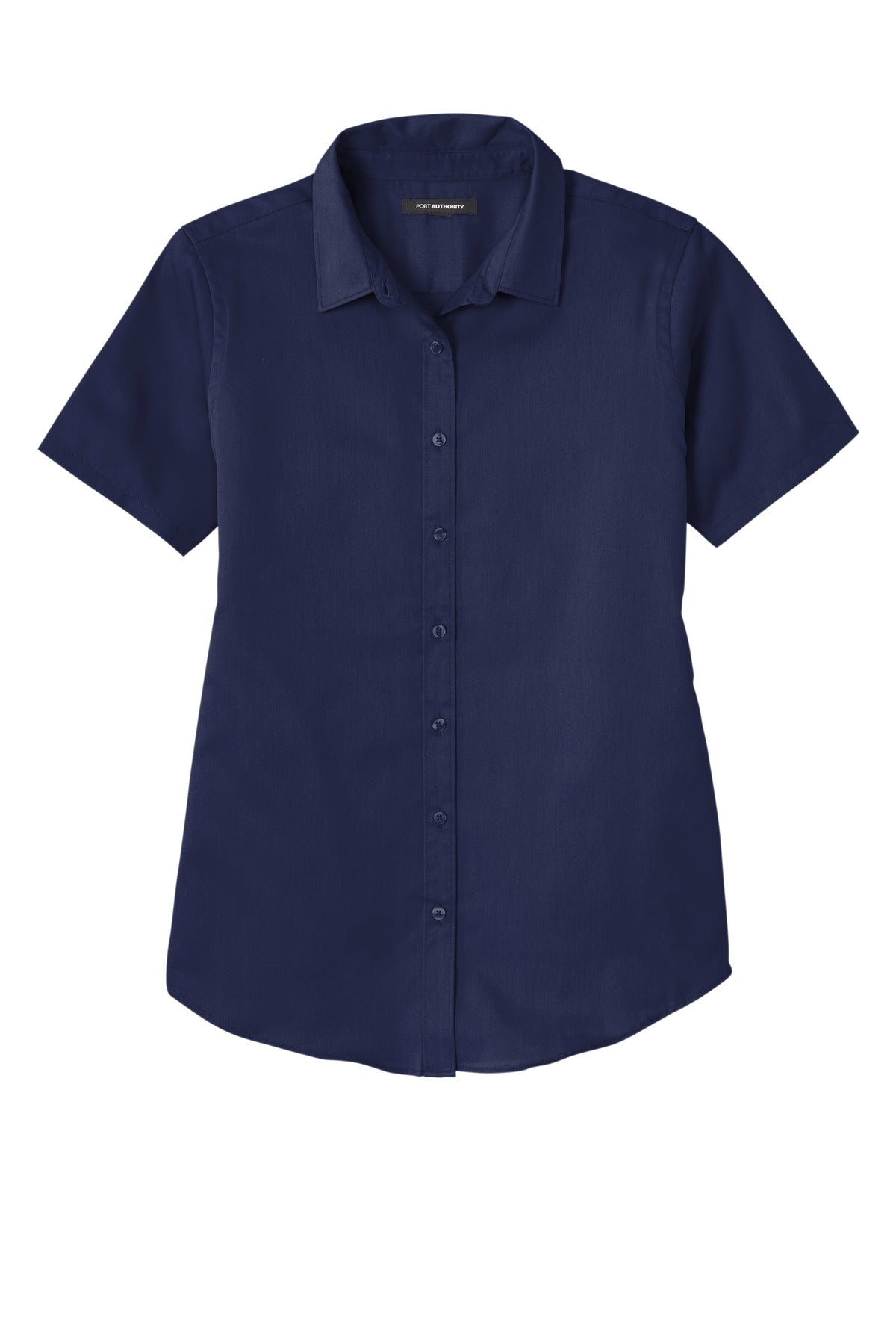 Port Authority Women's Short Sleeve SuperPro ReactTwill Shirt. LW809 1 of 2