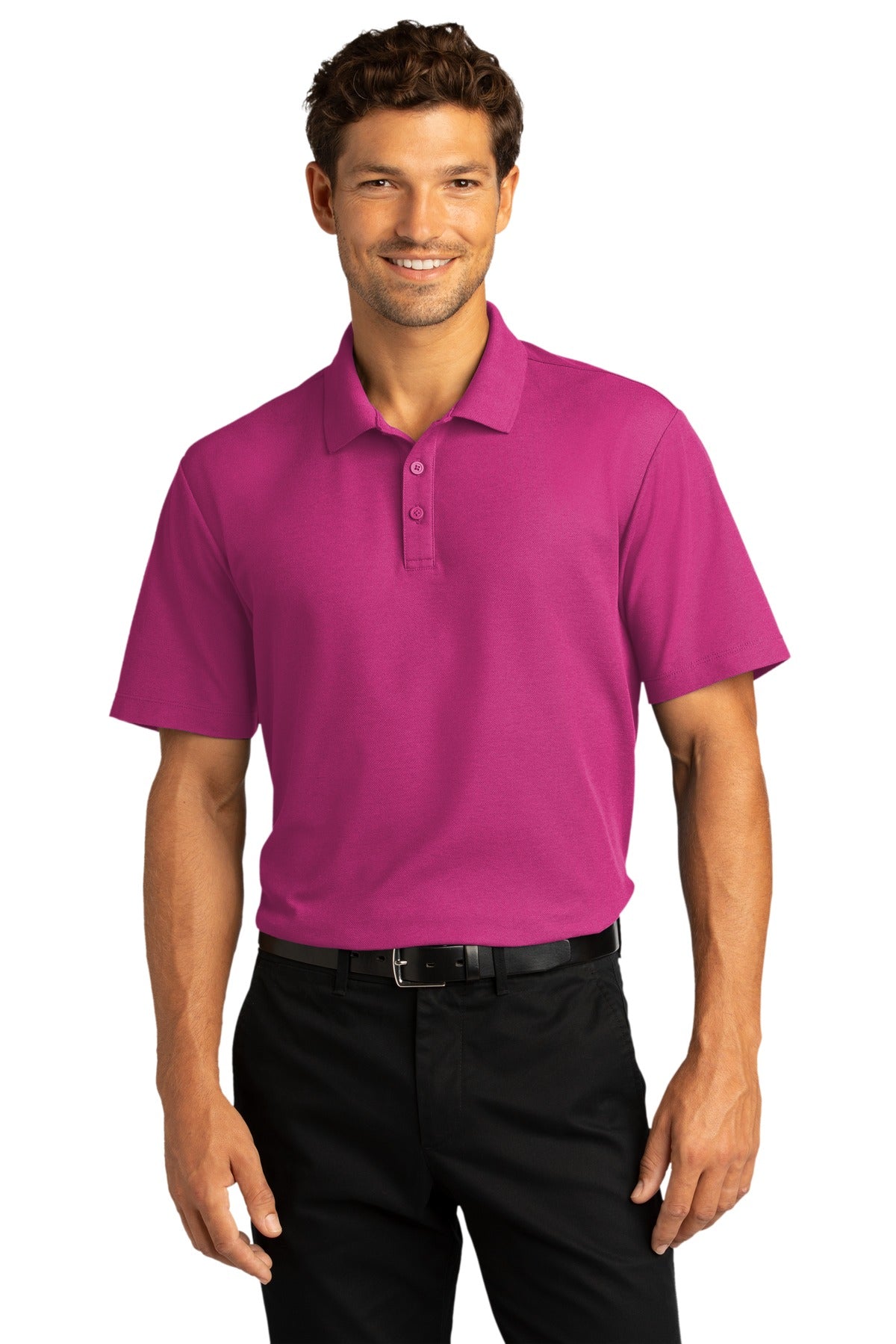 Port Authority SuperPro React  Polo. K810 2 of 2
