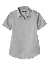 Port Authority Ladies Short Sleeve SuperPro React Twill Shirt. LW809