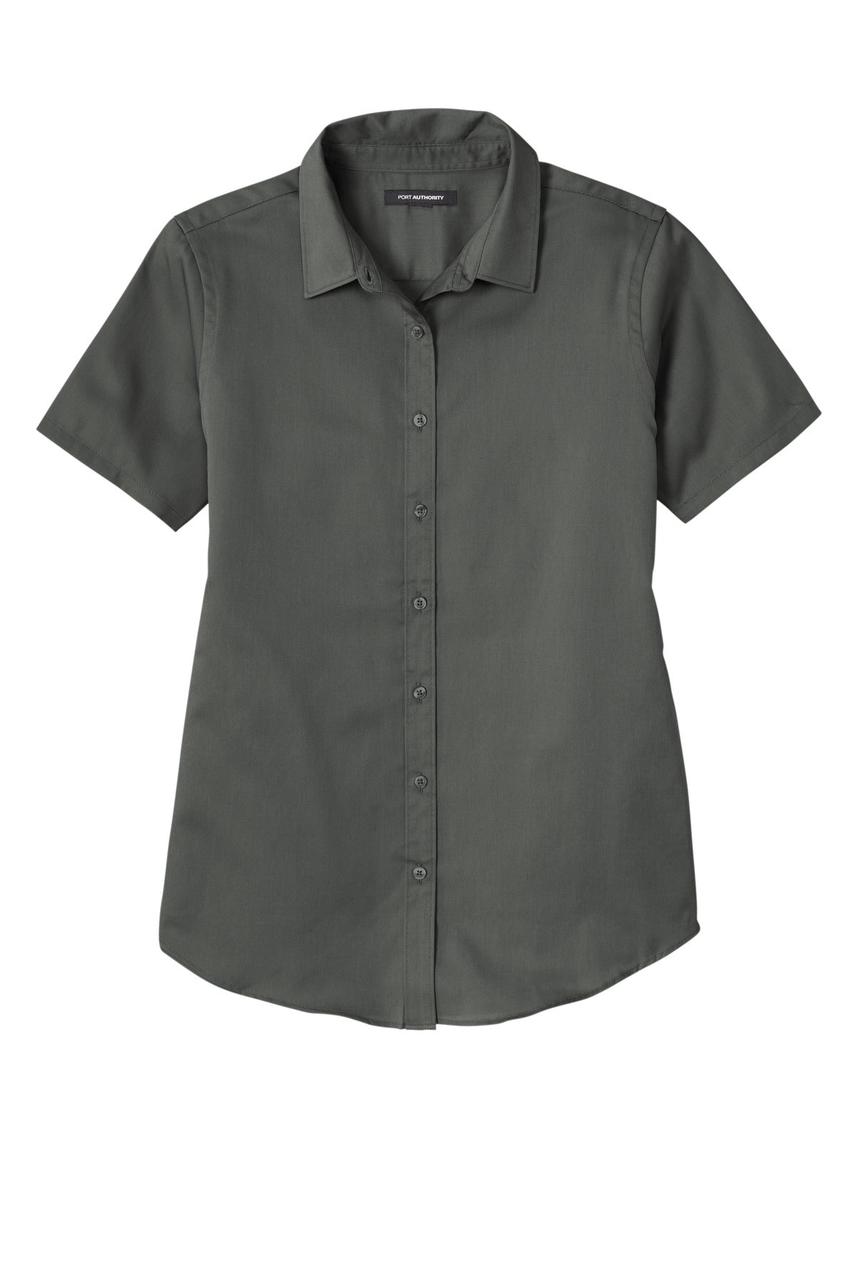 Port Authority Ladies Short Sleeve SuperPro React Twill Shirt. LW809