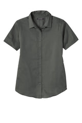 Port Authority Ladies Short Sleeve SuperPro React Twill Shirt. LW809