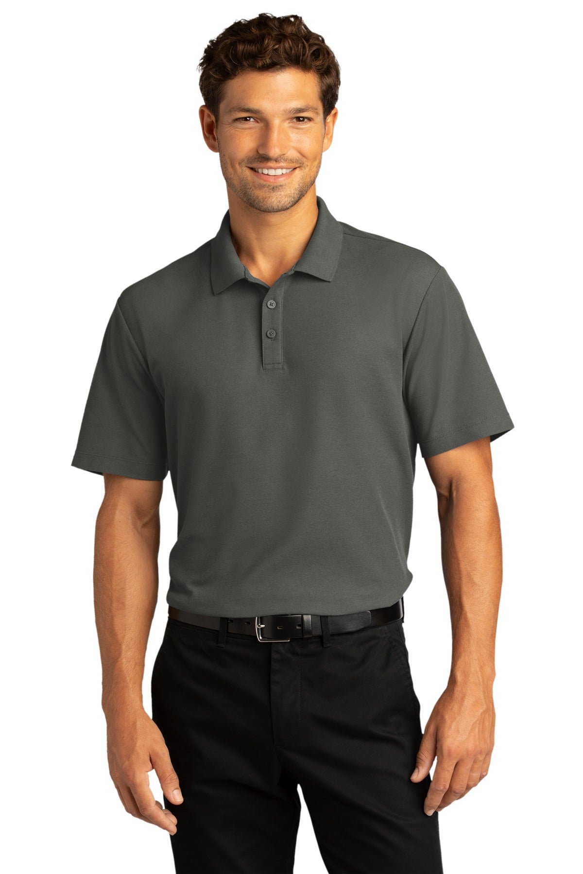 Port Authority SuperPro React  Polo. K810 2 of 2