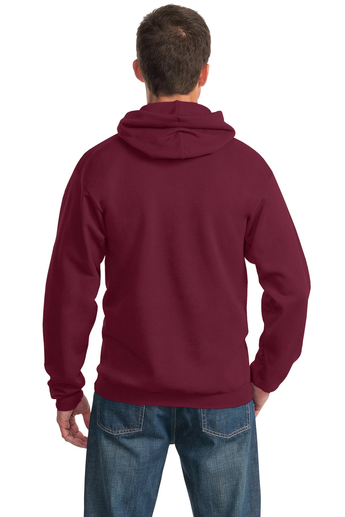 Port & Company - Men's Essential Fleece Pullover Hooded Sweatshirt Port & Company