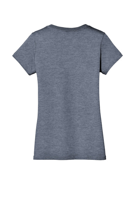 District Women's Perfect Weight V-Neck Tee. DM1170L District