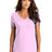District - Women's Perfect Weight V-Neck Tee. DM1170L District