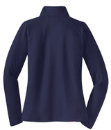 Sport-Tek Ladies Sport-Wick Stretch 1/2-Zip Pullover. LST850 1 of 2