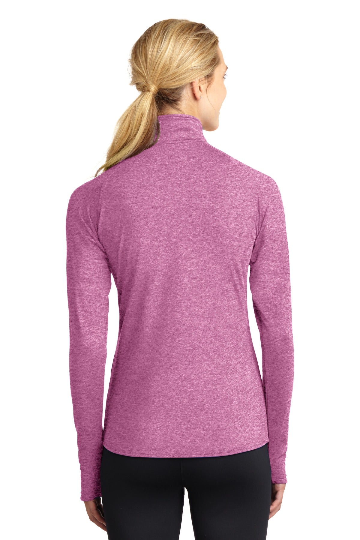 Sport-Tek Women's Sport-Wick Stretch 1/2-Zip Pullover