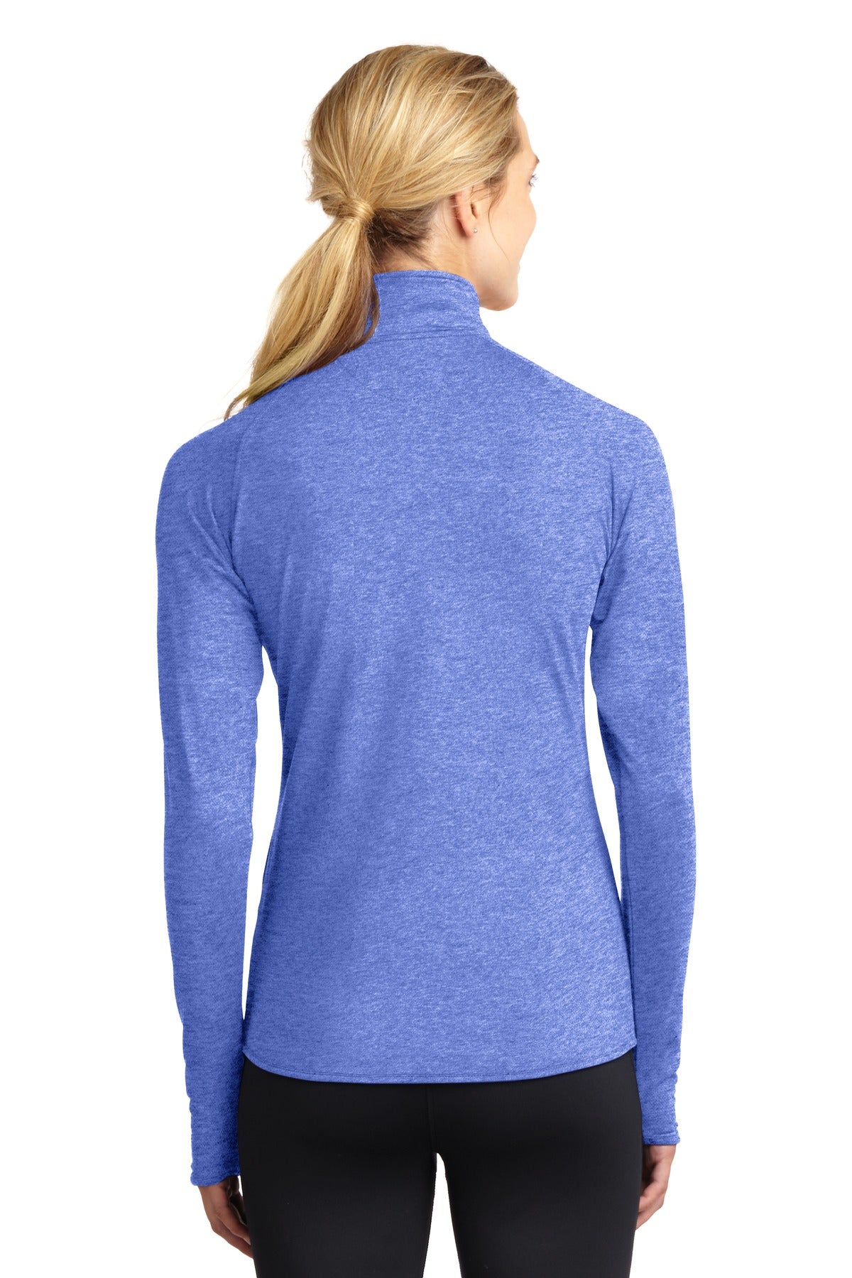 Sport-Tek Women's Sport-Wick Stretch 1/2-Zip Pullover