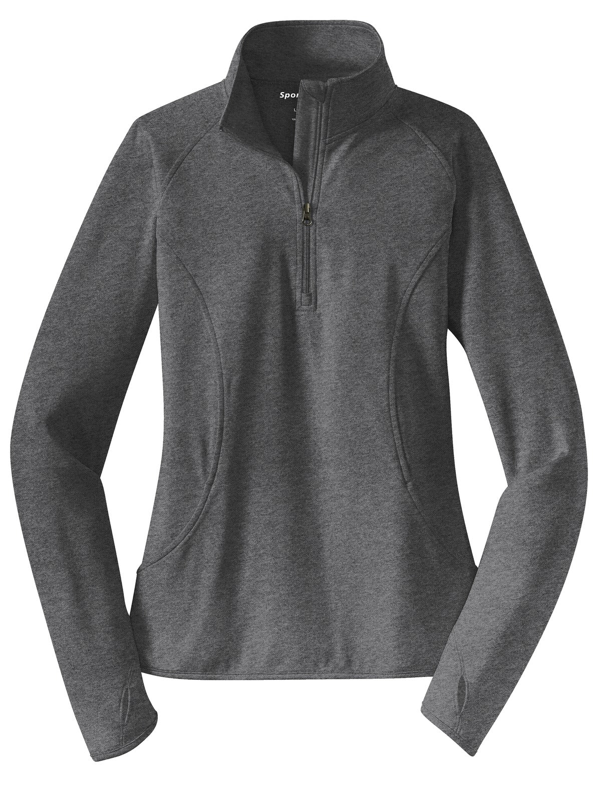 Sport-Tek Women's Sport-Wick Stretch 1/2-Zip Pullover