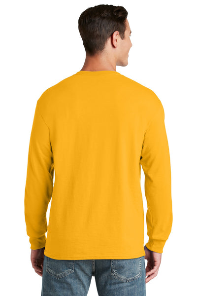 JERZEES Men's Dri-Power 50/50 Cotton/Poly Long Sleeve T-Shirt.  29LS 1 of 2