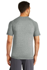 Sport-Tek Men's PosiCharge Tri-Blend Wicking Raglan Tee. ST400
