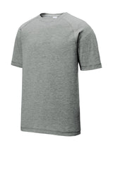 Sport-Tek Men's PosiCharge Tri-Blend Wicking Raglan Tee. ST400
