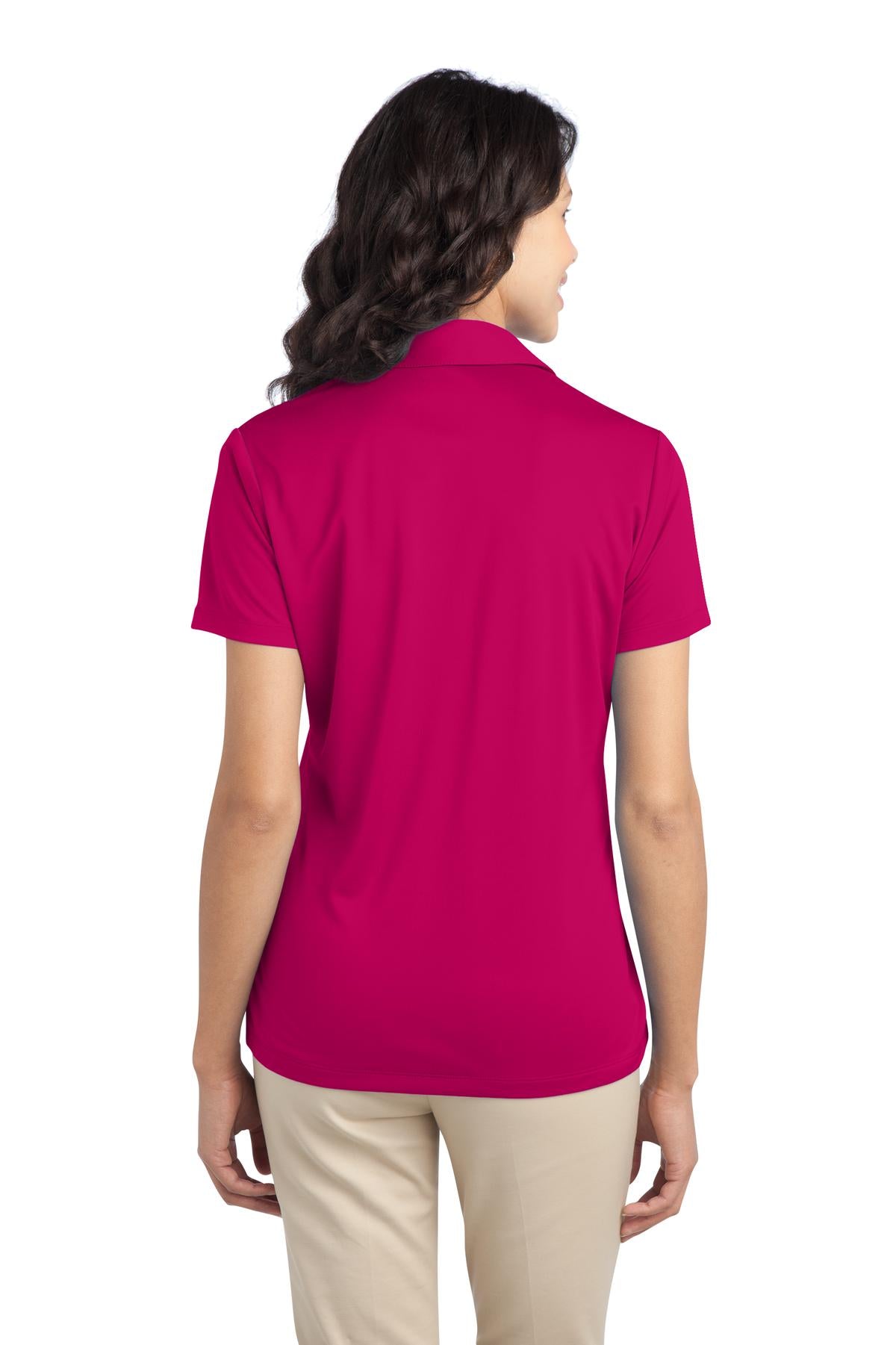Port Authority Ladies Silk Touch Performance Polo. L540 1 of 2