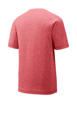 Sport-Tek Men's PosiCharge Tri-Blend Wicking Raglan Tee. ST400