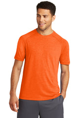 Sport-Tek Men's PosiCharge Tri-Blend Wicking Raglan Tee. ST400