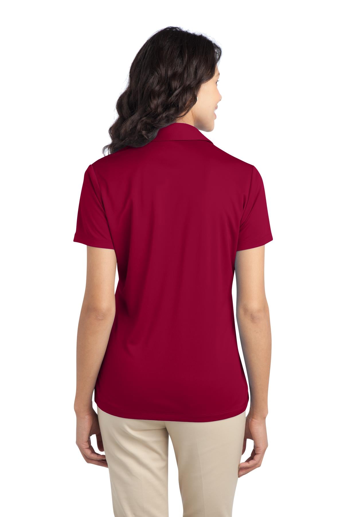 Port Authority Ladies Silk Touch Performance Polo. L540 1 of 2