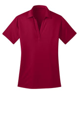 Port Authority Ladies Silk Touch Performance Polo. L540 1 of 2
