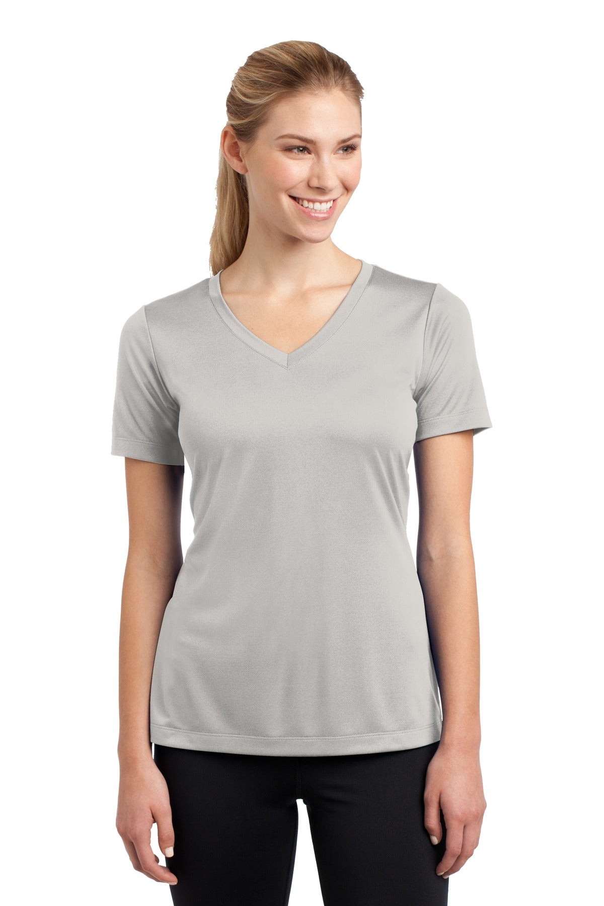 Sport-Tek Women's PosiCharge Competitor V-Neck Tee