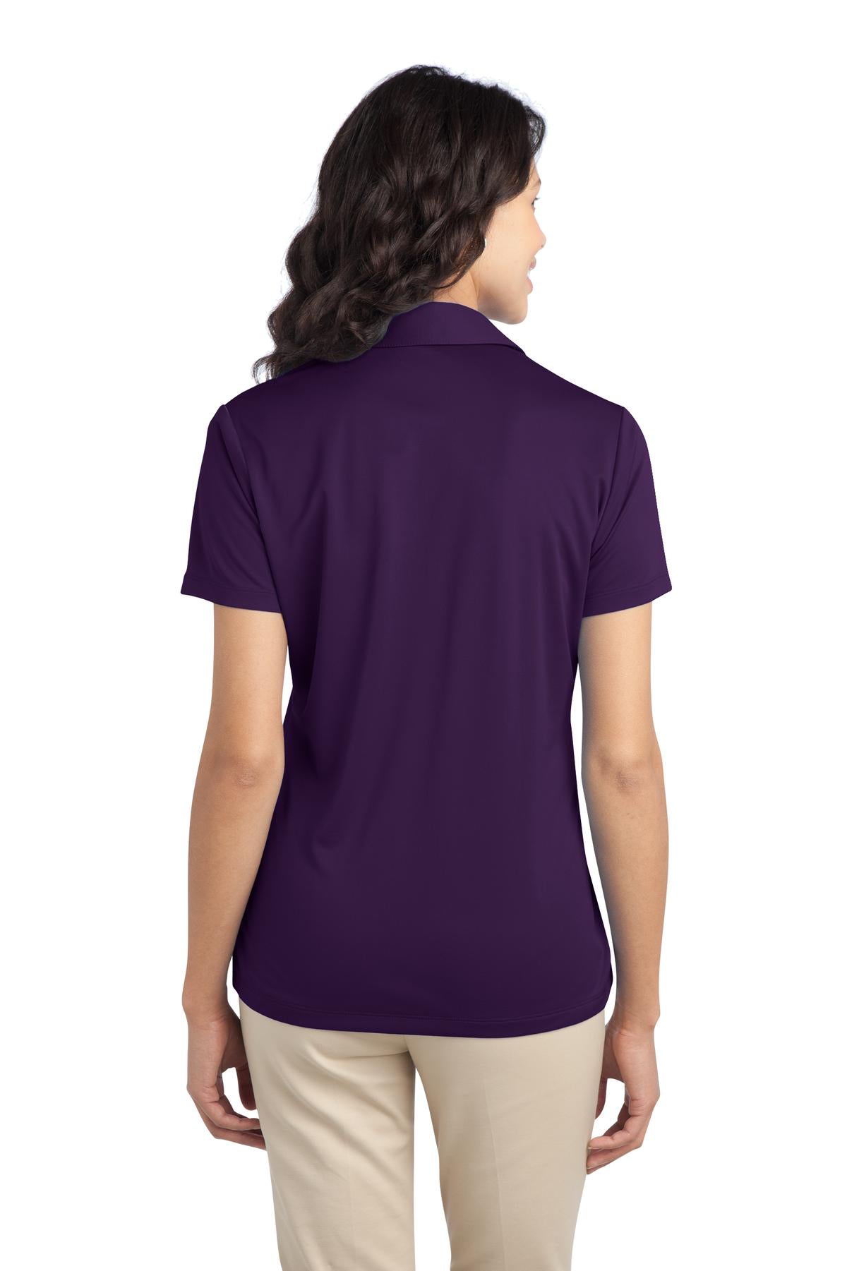 Port Authority Ladies Silk Touch Performance Polo. L540 1 of 2