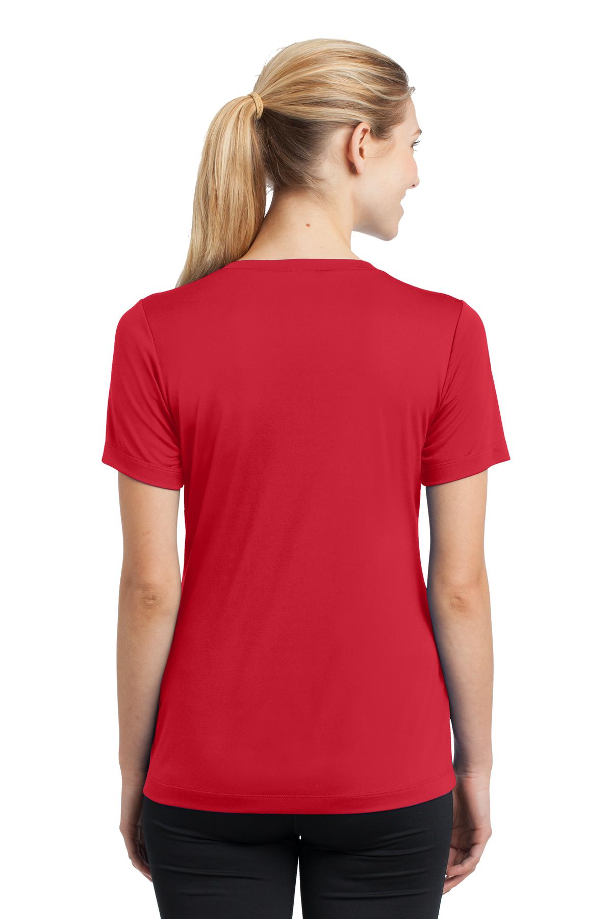 Sport-Tek Women's PosiCharge Competitor V-Neck Tee. LST353 1 of 2
